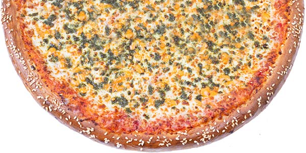 Plain Pesto Pizza